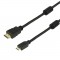 POWERTECH καλώδιο mini HDMI σε HDMI CAB-H011 με Ethernet, 1.5m, μαύρο