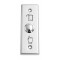 SECUKEY Χωνευτό μπουτόν SCK-CBUTTON1, 3Α, ασημί