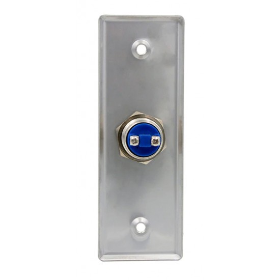 SECUKEY Χωνευτό μπουτόν SCK-CBUTTON1, 3Α, ασημί