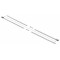 DELOCK μεταλλικός σφιγκτήρας καλωδίων 18770, 500x4.6mm, 10τμχ