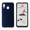 POWERTECH Θήκη Body 360° με Tempered Glass για Samsung A20, μπλε