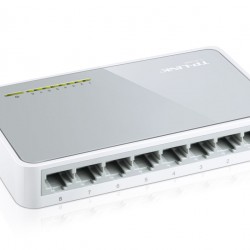 TP-LINK Desktop Switch TL-SF1008D, 8-port 10/100Mbps, Ver. 8.2