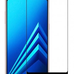 POWERTECH Tempered Glass 5D Full Glue για Samsung A8 Plus 2018, Black