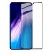 POWERTECH Tempered Glass 5D, Full Glue, Xiaomi Redmi Note 8T, μαύρο