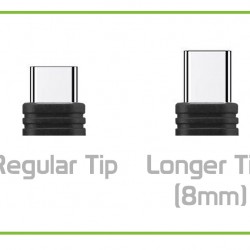 POWERTECH αντάπτορας USB-C σε Micro USB θηλυκό CAB-UC043, longer tip
