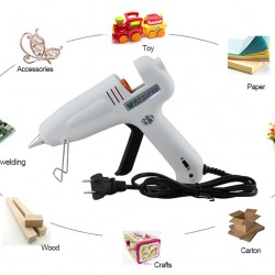 BEST Πιστόλι θερμικής σιλικόνης BST-B-F, 40W, λευκό