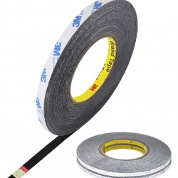 BEST ταινία διπλής όψεως 3M BST-3M5MM-BK μηχανισμών αφής 5mmx50m, μαύρη