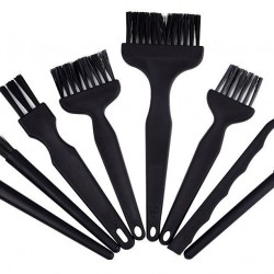 BEST Σετ αντιστατικές βούρτσες ESD BST-ESD, μαύρες, 8τμχ