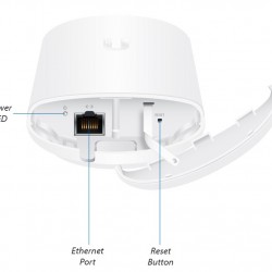 UBIQUITI NanoStation Loco 5AC, 5GHz, 450Mbps, 13dBi, λευκό