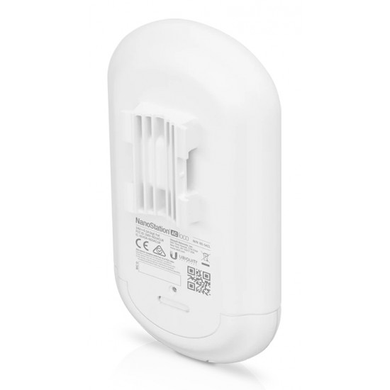UBIQUITI NanoStation Loco 5AC, 5GHz, 450Mbps, 13dBi, λευκό