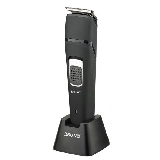 BRUNO κουρευτική μηχανή 4 σε 1 BRN-0023, wet & dry, 6 εξαρτήματα, μαύρη