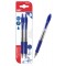 MP στυλό διαρκείας gel PE224, 0.7mm, μπλε, 2τμχ