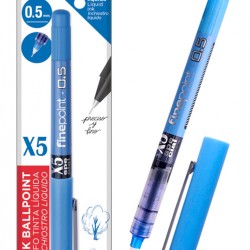 MP στυλό διαρκείας, καλλιγραφίας PE240A, 0.5mm, μπλε