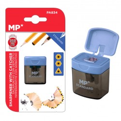MP ξύστρα μολυβιών με κάδο PA834, μωβ