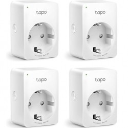 TP-LINK smart αντάπτορας ρεύματος TAPO-P100, Wi-Fi, ΒΤ, 4τμχ, Ver. 1.0
