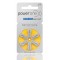 POWER ONE μπαταρίες ακουστικών βαρηκοΐας P10, mercury free, 1.45V, 6τμχ