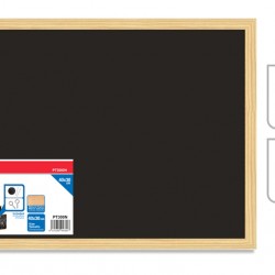 MP Πίνακας μαύρος με κιμωλίες PT300N, 40 x 30cm