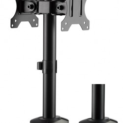 BRATECK βάση γραφείου για 2x οθόνες LDT40-G02, 17-32", έως 8kg