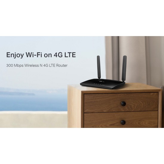 TP-LINK router TL-MR6400, 4G LTE, WiFi 300Mbps, V7.20