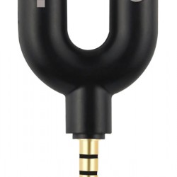 POWERTECH αντάπτορας 3.5mm σε 2x 3.5mm CAB-J043, μαύρο