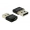 DELOCK αντάπτορας USB σε HDMI-A θηλυκό 65680, μαύρος
