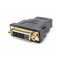 POWERTECH αντάπτορας HDMI αρσενικό σε DVI 24+1 θηλυκό CAB-H028, μαύρος