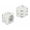 DELOCK module πρίζας ρεύματος Easy 45 81324, 45°, 45x45mm, 10τμχ