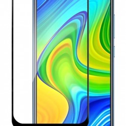 POWERTECH Tempered Glass 5D, full glue, για Xiaomi Redmi Note 9, μαύρο