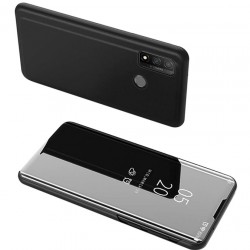 POWERTECH θήκη Clear view MOB-1515, Huawei P Smart 2020, μαύρη