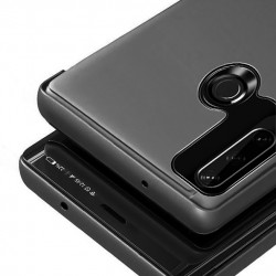 POWERTECH θήκη Clear view MOB-1517, Huawei Y6p, μαύρη