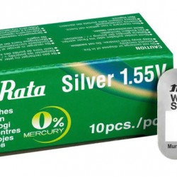 MURATA μπαταρία Silver Oxide για ρολόγια SR721SW, 1.55V, No 362, 10τμχ