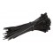 POWERTECH δεματικά καλωδίων TIES-017, 120x3mm, μαύρα, 100τμχ