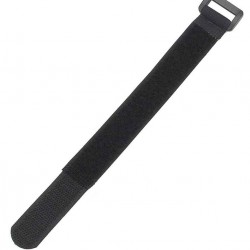 POWERTECH ιμάντας τύπου velcro TIES-027, 60x2cm, μαύρος, 10τμχ