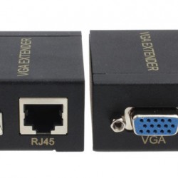 POWERTECH VGA signal extender SLOT-019 μέσω καλωδίου RJ45, 60m