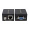 POWERTECH VGA signal extender SLOT-019 μέσω καλωδίου RJ45, 60m
