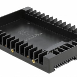 DELOCK tray 3.5" για 2.5" HDD/SSD 18364, 6Gbps, μαύρο