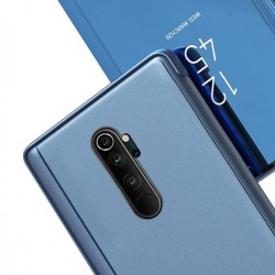 POWERTECH θήκη Clear view MOB-1551, Xiaomi Mi Note 10 Lite, μπλε