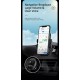 USAMS FM transmitter με οθόνη US-CC115, 2x USB, SD card, 3.4A, μαύρο