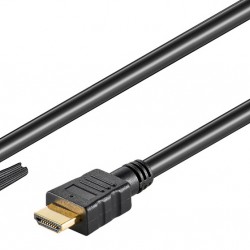 GOOBAY καλώδιο DVI-D σε HDMI 51579, 1m, μαύρο