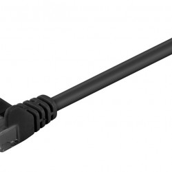 GΟOBAY καλώδιο δικτύου 68646, CAT 5e U/UTP, CCA, PVC, 15m, μαύρο