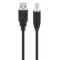 GOOBAY καλώδιο USB 2.0 σε USB Type B 93596, 1.8m, μαύρο