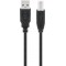 GOOBAY καλώδιο USB 2.0 σε USB Type B 93597, 3m, μαύρο