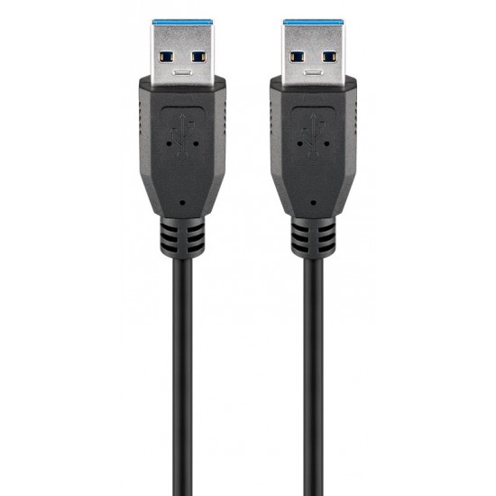 GOOBAY καλώδιο USB 3.0 93928, 5 Gbps, 1.8m, μαύρο