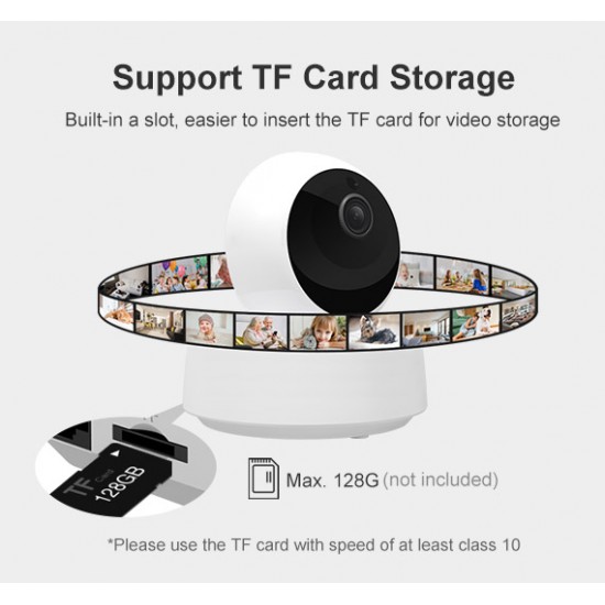 SONOFF smart IP κάμερα GK-200MP2-B, Wi-Fi, 1080p, H.264