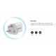ROCKROSE φορτιστής τοίχου για πρίζα UK Casa A2, 2x USB, 2.4A 12W, λευκός