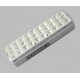 POWERTECH LED φωτιστικό εκτάκτου ανάγκης EMEL-0001, 1800mah, λευκό
