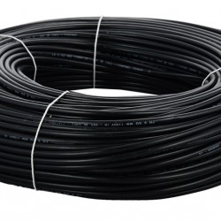 CABLEL καλώδιο H07V-U 2.5mm², 450/750V, 100m, μαύρο