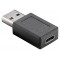 GOOBAY αντάπτορας USB σε USB-C θηλυκό 45400, 5Gbps, μαύρος