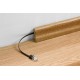 GOOBAY καλώδιο δικτύου 95381, CAT 6 U/UTP, flat, copper, 10m, μαύρο