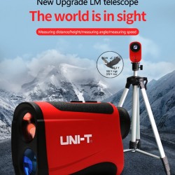 UNI-T laser μετρητής εύρους απόστασης LM1000, 7x οπτικό ζουμ